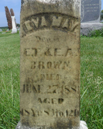 BROWN, EVA MAY - Warren County, Iowa | EVA MAY BROWN 