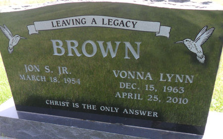 BROWN, VONNA LYNN - Warren County, Iowa | VONNA LYNN BROWN 
