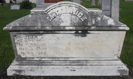 BRUCE, FAMILY STONE - Warren County, Iowa | FAMILY STONE BRUCE 