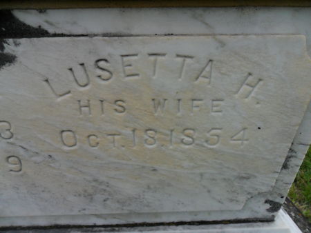 BRUCE, LUSETTA H. - Warren County, Iowa | LUSETTA H. BRUCE 