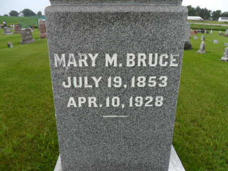 BRUCE, MARY M. - Warren County, Iowa | MARY M. BRUCE 