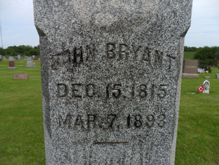 BRYANT, JOHN - Warren County, Iowa | JOHN BRYANT 