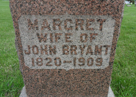 BRYANT, MARGRET - Warren County, Iowa | MARGRET BRYANT 
