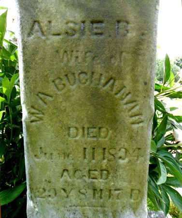 BUCHANAN, ALSIE B. - Warren County, Iowa | ALSIE B. BUCHANAN 