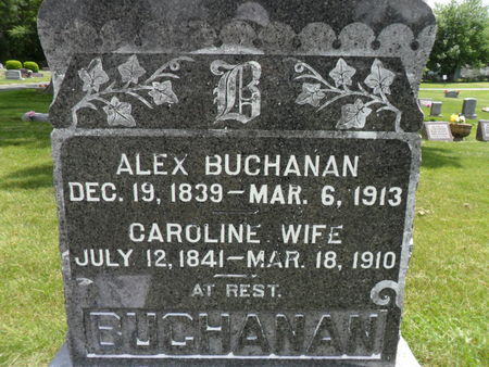 BUCHANAN, CAROLINE - Warren County, Iowa | CAROLINE BUCHANAN 