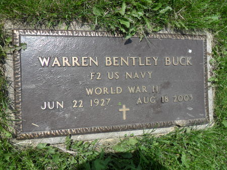 BUCK, WARREN BENTLEY - Warren County, Iowa | WARREN BENTLEY BUCK 