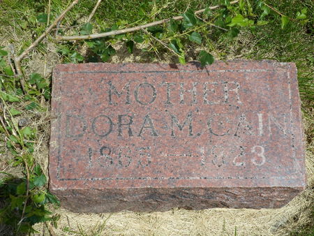CAIN, DORA M. - Warren County, Iowa | DORA M. CAIN 