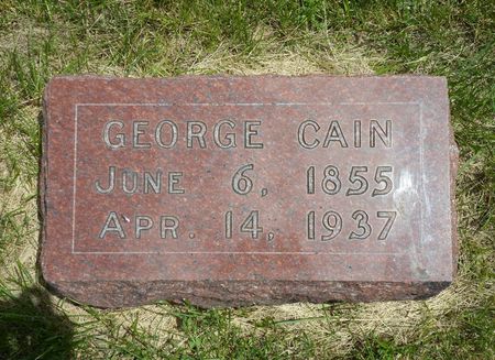 CAIN, GEORGE - Warren County, Iowa | GEORGE CAIN 