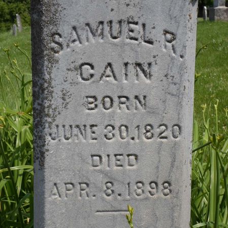 CAIN, SAMUEL R. - Warren County, Iowa | SAMUEL R. CAIN 