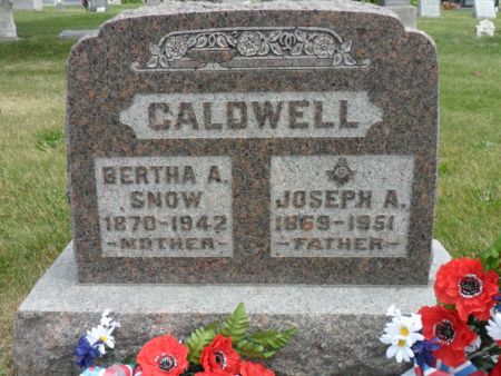 CALDWELL, BERTHA A. - Warren County, Iowa | BERTHA A. CALDWELL 