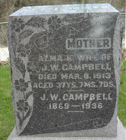 CAMPBELL, ALMA K. - Warren County, Iowa | ALMA K. CAMPBELL 