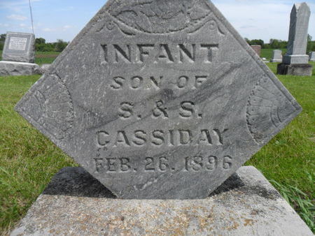 CASSIDAY, INFANT SON - Warren County, Iowa | INFANT SON CASSIDAY 