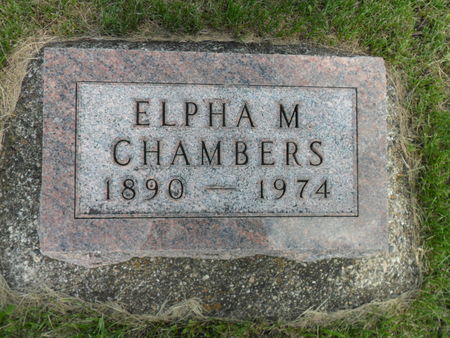 CHAMBERS, ELPHA M. - Warren County, Iowa | ELPHA M. CHAMBERS 