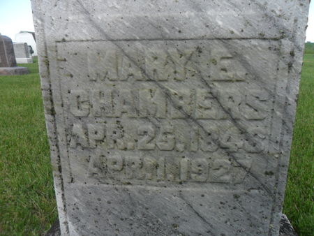 CHAMBERS, MARY E. - Warren County, Iowa | MARY E. CHAMBERS 