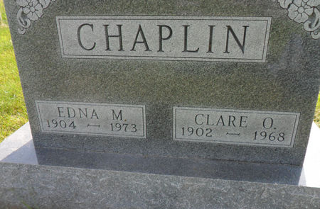 CHAPLIN, CLARE O. - Warren County, Iowa | CLARE O. CHAPLIN 