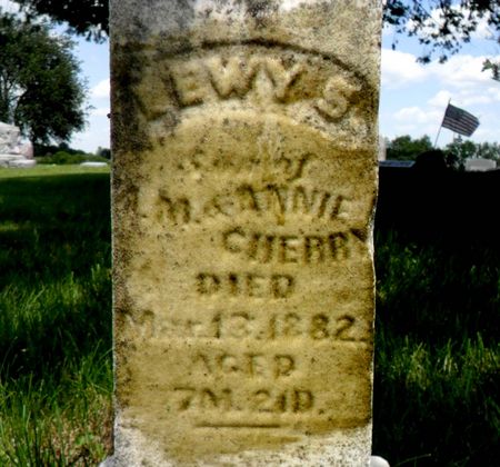 CHERRY, LEWY S. - Warren County, Iowa | LEWY S. CHERRY 
