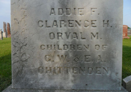 CHITTENDEN, FAMILY STONE - Warren County, Iowa | FAMILY STONE CHITTENDEN 