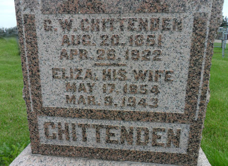 CHITTENDEN, GEORGE W. - Warren County, Iowa | GEORGE W. CHITTENDEN 