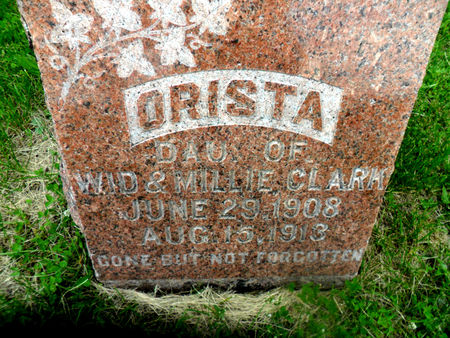 CLARK, ORISTA - Warren County, Iowa | ORISTA CLARK 