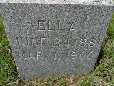 CLEVER, ELLA - Warren County, Iowa | ELLA CLEVER 
