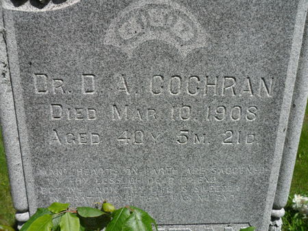 COCHRAN, DAVID A. - Warren County, Iowa | DAVID A. COCHRAN 
