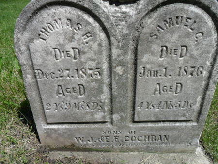 COCHRAN, THOMAS H. - Warren County, Iowa | THOMAS H. COCHRAN 