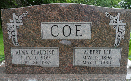 COE, ALMA CLAUDINE - Warren County, Iowa | ALMA CLAUDINE COE 
