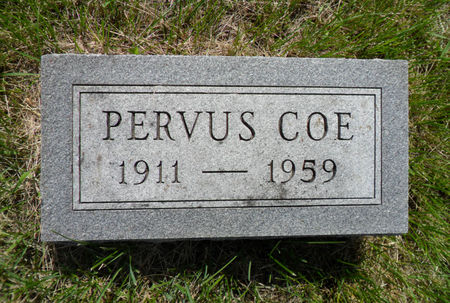 COE, PERVUS - Warren County, Iowa | PERVUS COE 