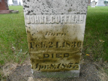 COFFMAN, JOHN L. - Warren County, Iowa | JOHN L. COFFMAN 