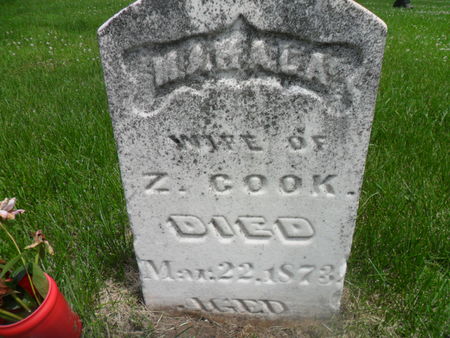 COOK, MAHALA - Warren County, Iowa | MAHALA COOK 