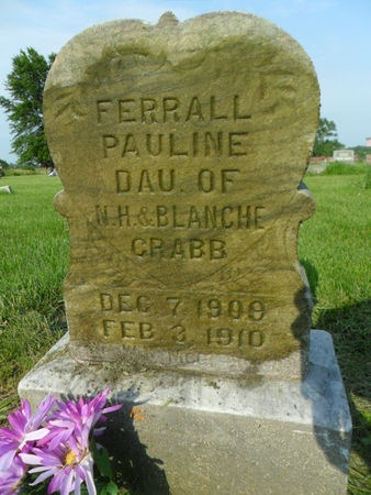 CRABB, FERRALL PAULINE - Warren County, Iowa | FERRALL PAULINE CRABB 