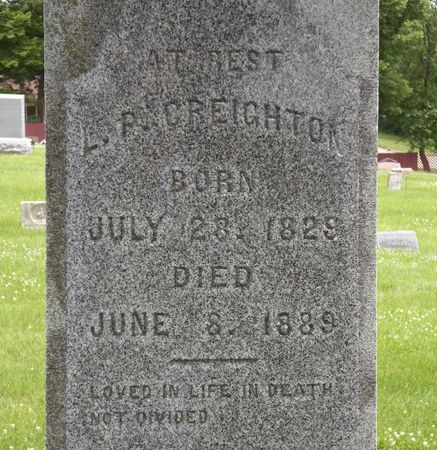 CREIGHTON, LYMAN PORTER - Warren County, Iowa | LYMAN PORTER CREIGHTON 