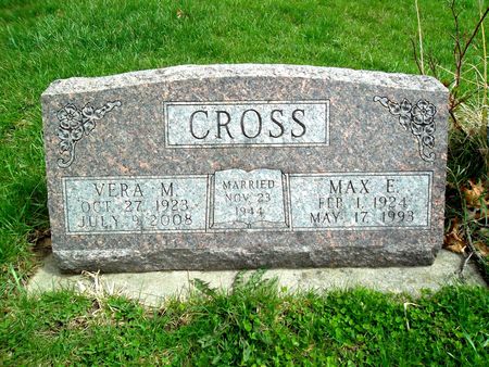 CROSS, VERA M. - Warren County, Iowa | VERA M. CROSS 