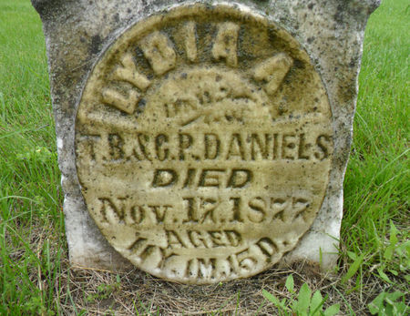 DANIELS, LYDIA A. - Warren County, Iowa | LYDIA A. DANIELS 