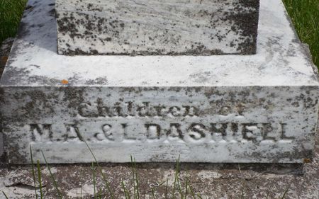 DASHIELL, FAMILY STONE - Warren County, Iowa | FAMILY STONE DASHIELL 