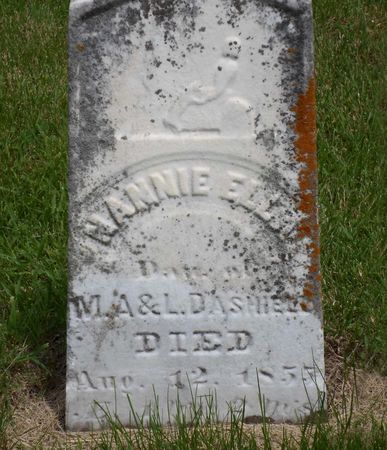 DASHIELL, NANNIE ELLA - Warren County, Iowa | NANNIE ELLA DASHIELL 