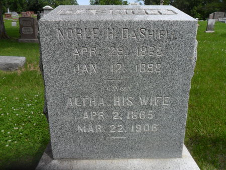 DASHIELL, NOBLE H. - Warren County, Iowa | NOBLE H. DASHIELL 
