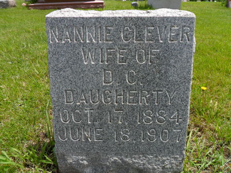 DAUGHERTY, NANNIE - Warren County, Iowa | NANNIE DAUGHERTY 