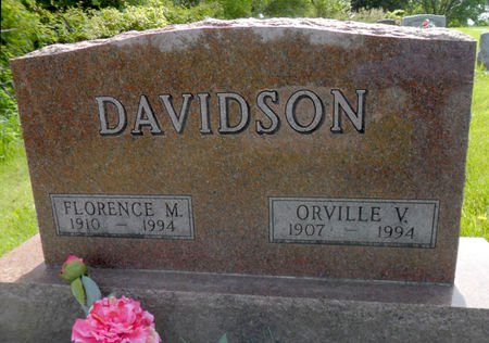DAVIDSON, ORVILLE V. - Warren County, Iowa | ORVILLE V. DAVIDSON 