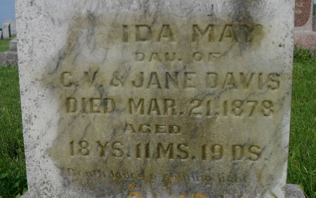 DAVIS, IDA MAY - Warren County, Iowa | IDA MAY DAVIS 