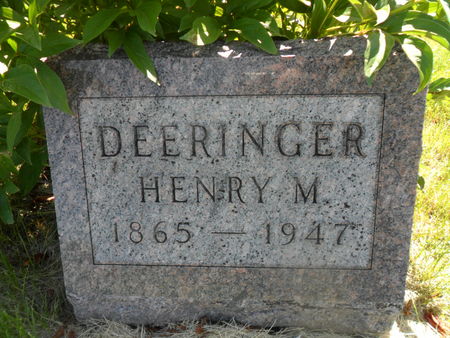 DEERINGER, HENRY M. - Warren County, Iowa | HENRY M. DEERINGER 