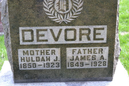 DEVORE, HULDAH  J. - Warren County, Iowa | HULDAH  J. DEVORE 