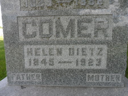 COMER DIETZ, HELEN - Warren County, Iowa | HELEN COMER DIETZ 