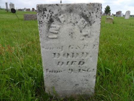 DODD, INFANT SON - Warren County, Iowa | INFANT SON DODD 