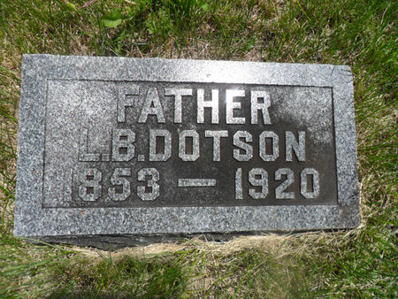 DOTSON, LEWIS BAKER - Warren County, Iowa | LEWIS BAKER DOTSON 