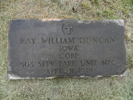 DUNCAN, RAY WILLIAM - Warren County, Iowa | RAY WILLIAM DUNCAN 