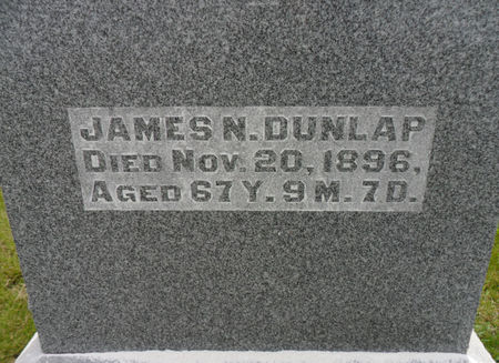 DUNLAP, JAMES N. - Warren County, Iowa | JAMES N. DUNLAP 