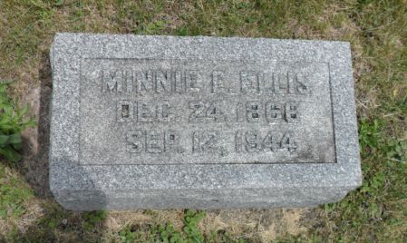 ELLIS, MINNIE E. - Warren County, Iowa | MINNIE E. ELLIS 