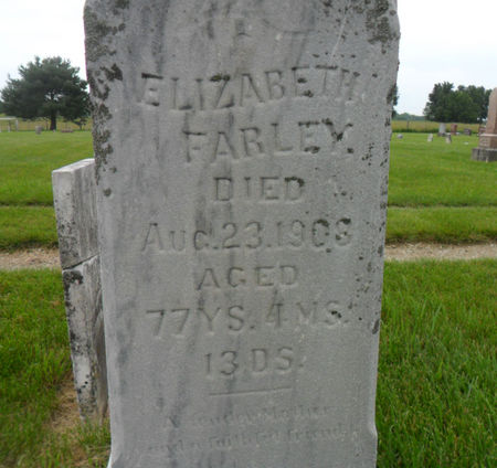 FARLEY, ELIZABETH - Warren County, Iowa | ELIZABETH FARLEY 
