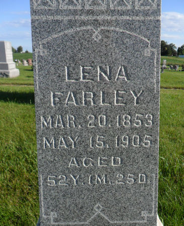 FARLEY, LENA - Warren County, Iowa | LENA FARLEY 